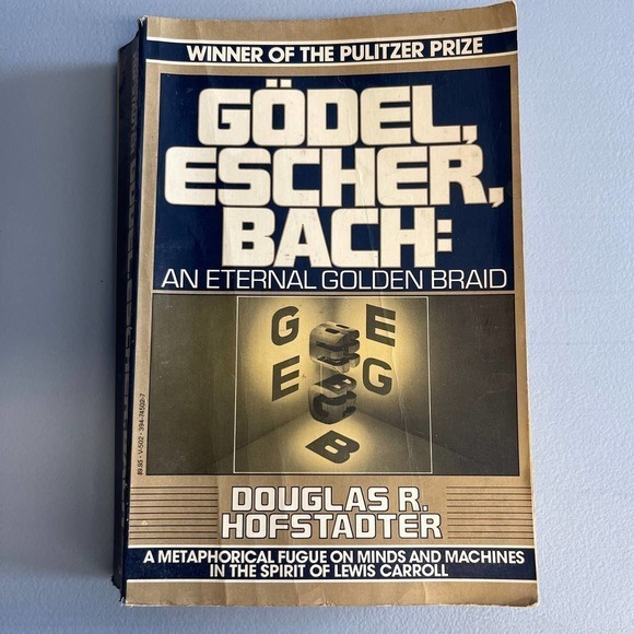 Godel,Escher,Bach : An Eternal Golden Braid by Douglas R. Hofstadter - Picture 1 of 5